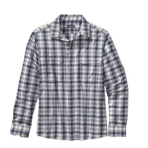 PATAGONIA Medium El Ray 40 UPF Long Sleeve Shirt Orig $90